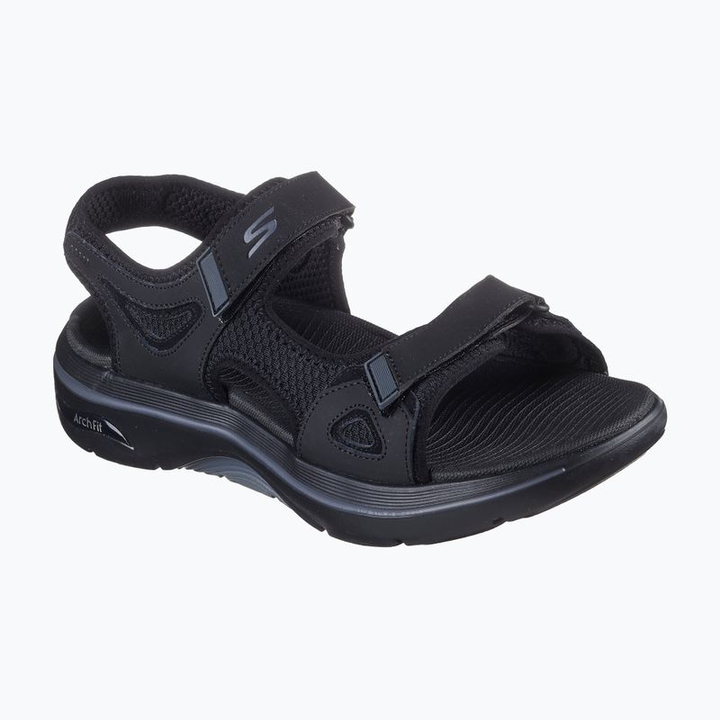 Pánske sandále SKECHERS Go Walk Arch Fit 2.0 Capistrano black 8