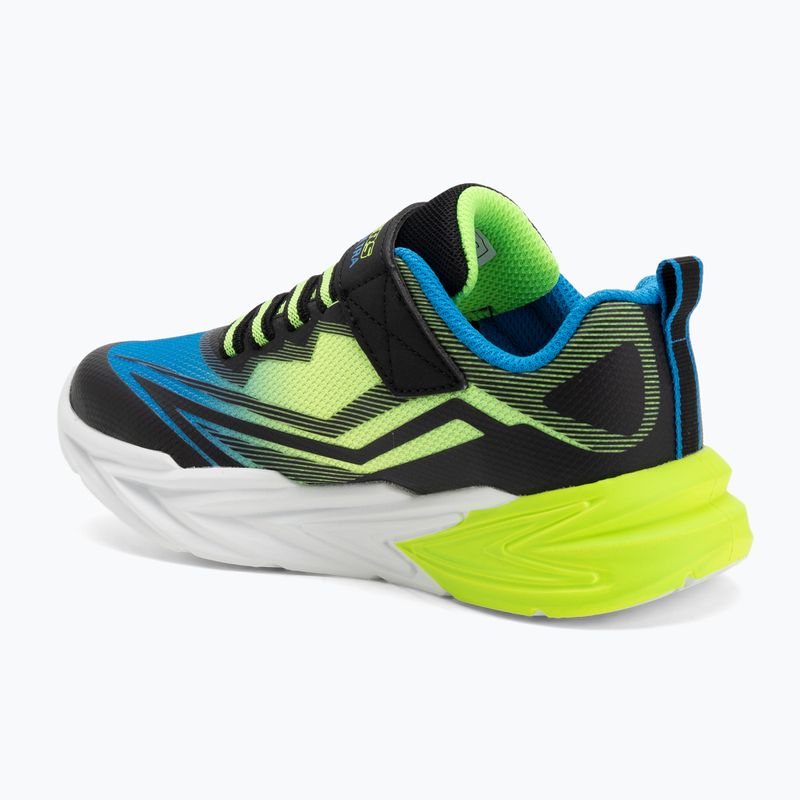 Detské topánky SKECHERS Flex-Glow Ultra black/blue/lime 3