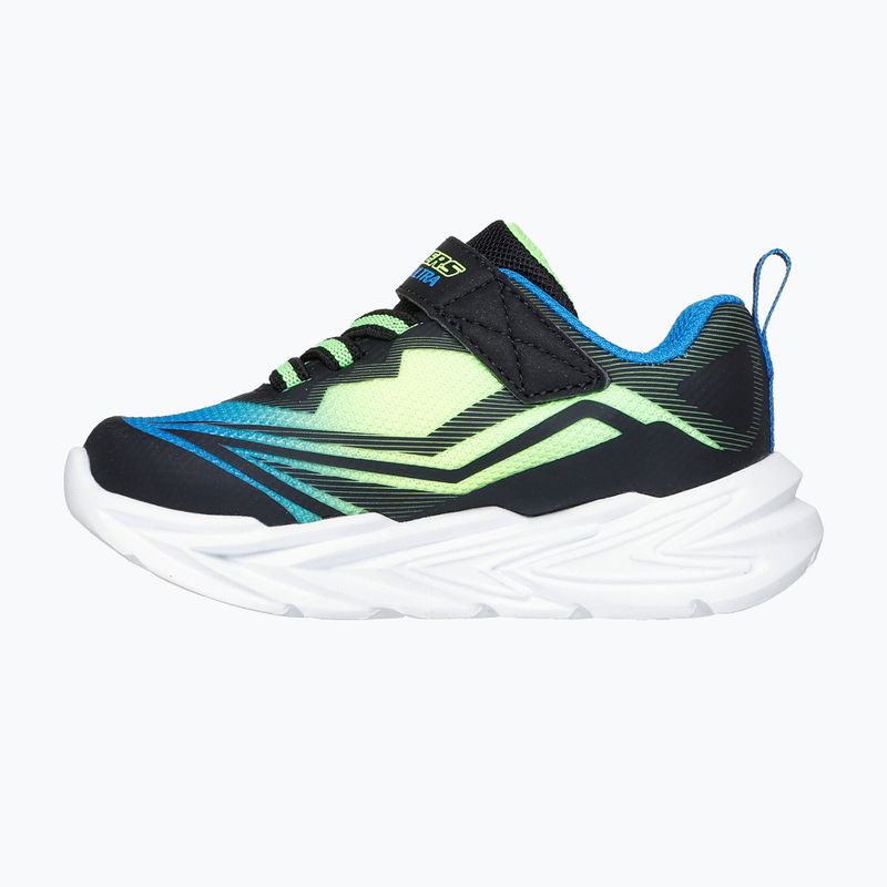 Detské topánky SKECHERS Flex-Glow Ultra black/blue/lime 3