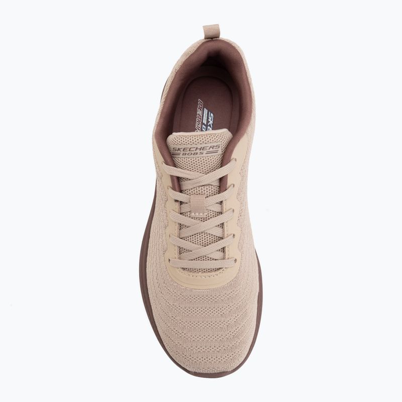 Dámske topánky SKECHERS Bobs Moda Flex Mellow Dawn beige 5