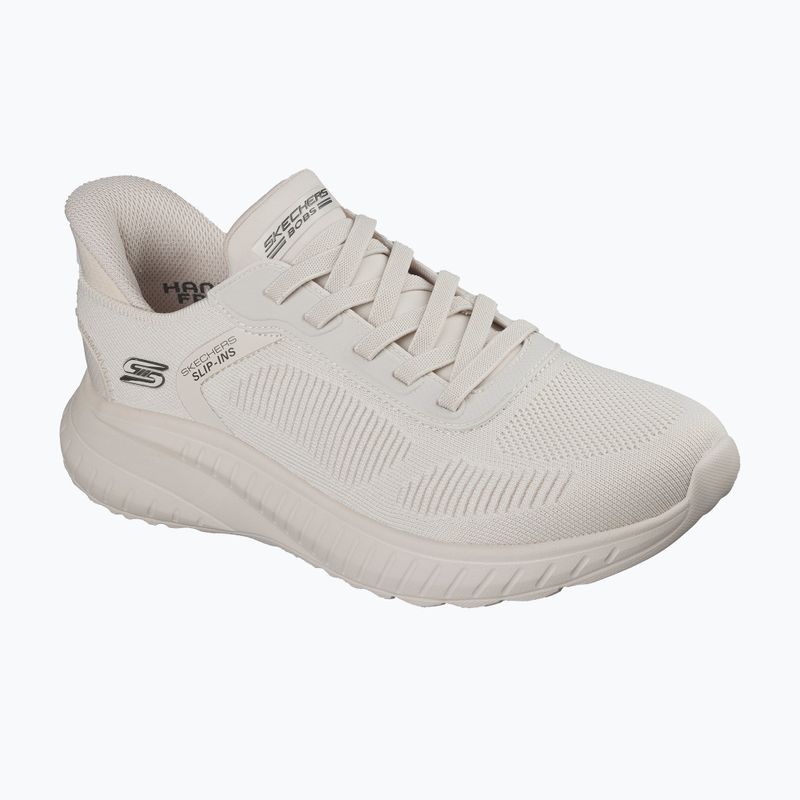 Pánske topánky SKECHERS Bobs Squad Chaos Solid Step white 8