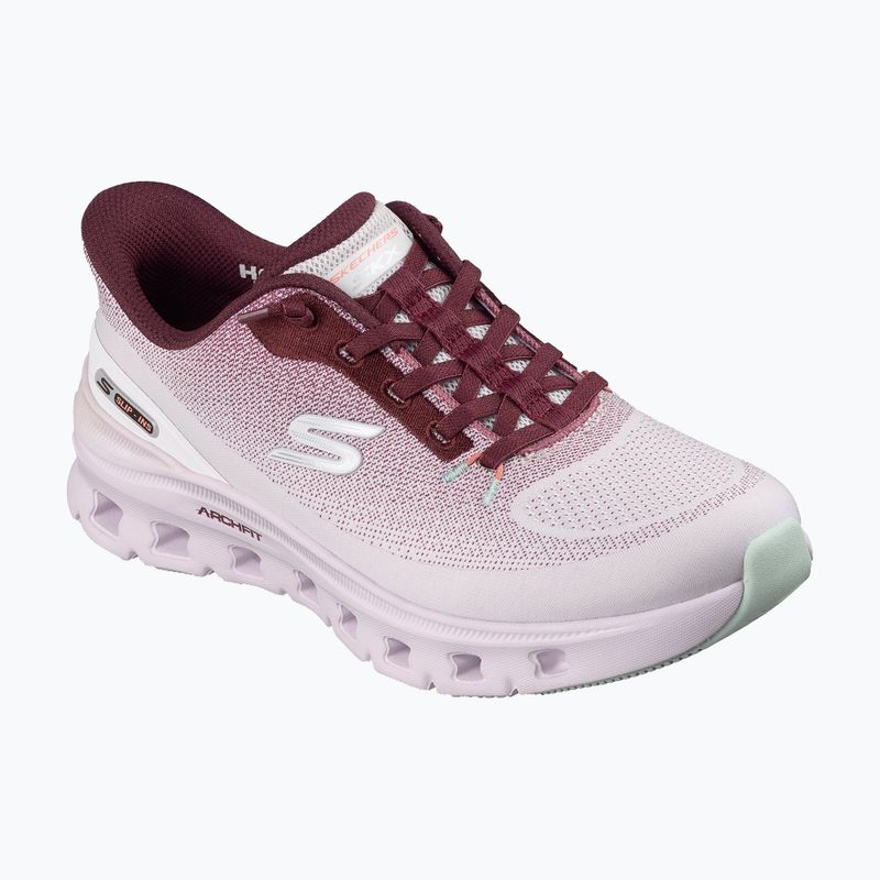 Dámske topánky SKECHERS Arch Fit Glide-Step Pro purple 8