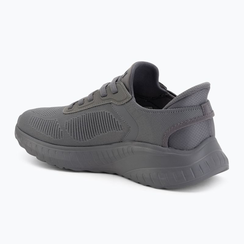 Pánske topánky SKECHERS Bobs Squad Chaos Solid Step gray 3