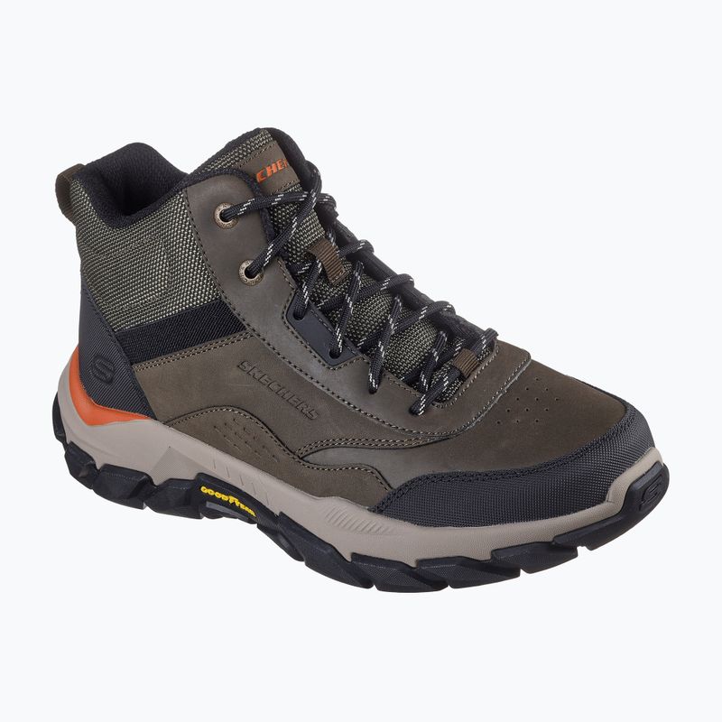 Pánske topánky SKECHERS Santoro Hopkins olive
