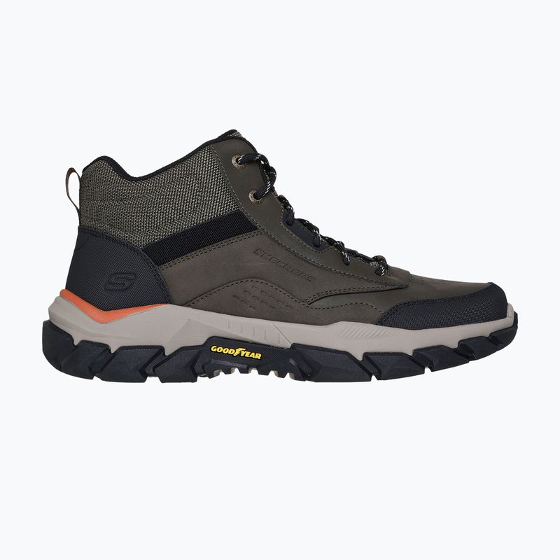 Pánske topánky SKECHERS Santoro Hopkins olive 2