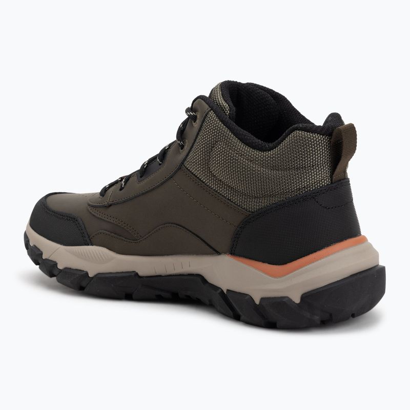 Pánske topánky SKECHERS Santoro Hopkins olive 3