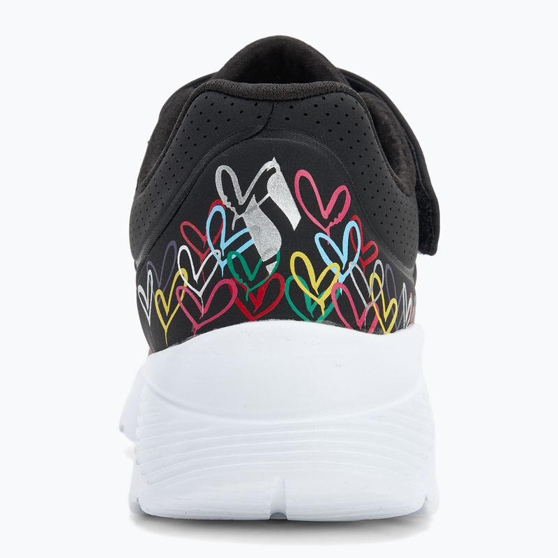 Detské topánky SKECHERS Uno Lite Heart Craze black/multi 6