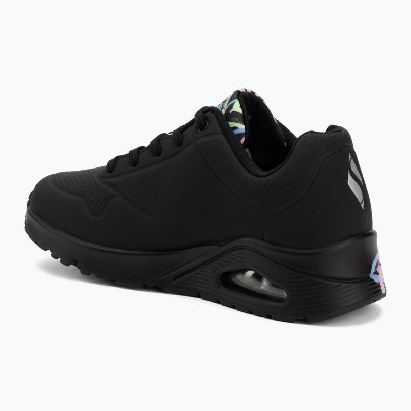 Dámske topánky SKECHERS JGoldcrown Uno Spread The Love black 3