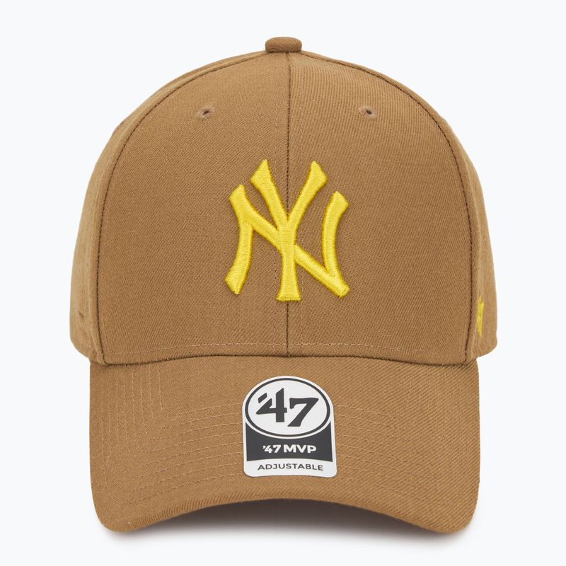 47 Značka MLB New York Yankees MVP camel baseballová čiapka 2