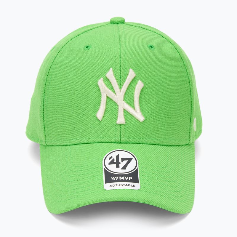 47 Značka MLB New York Yankees MVP baseballová čiapka limetková 2