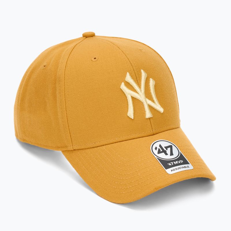 47 Značka MLB New York Yankees MVP pšeničná baseballová čiapka