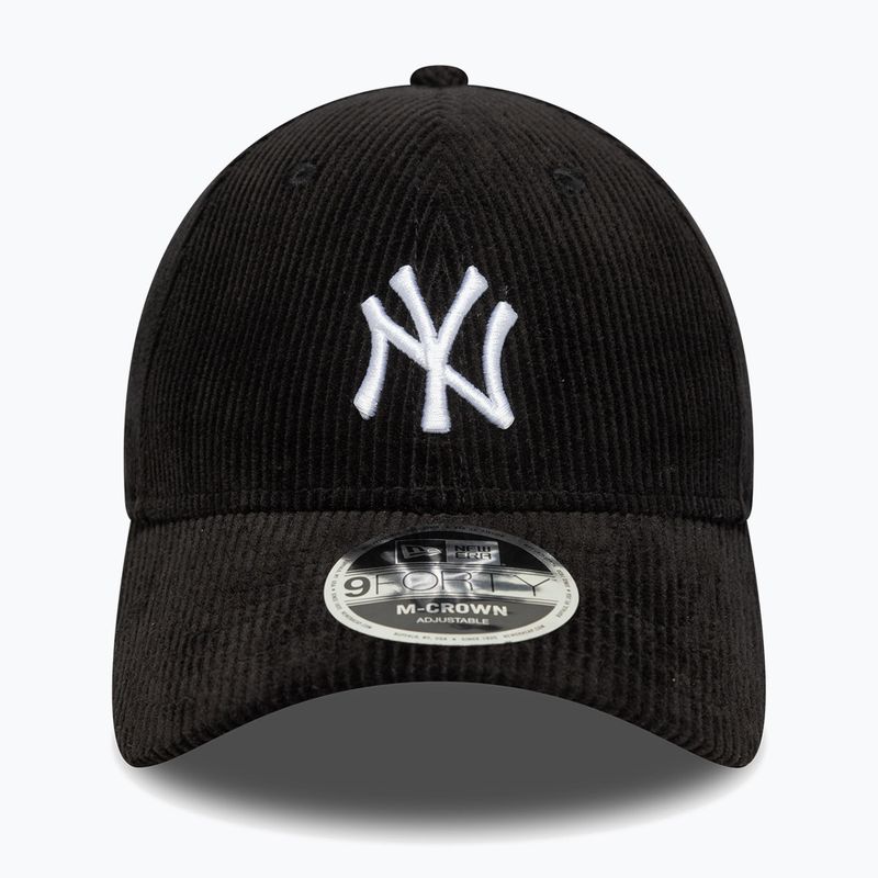 Šiltovka New Era Cord 9Forty Mcrown New York Yankees black 2