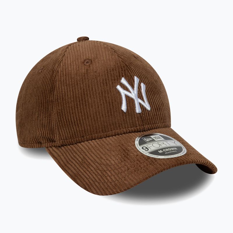 Šiltovka New Era Cord 9Forty Mcrown New York Yankees dark auburn/dark autumn