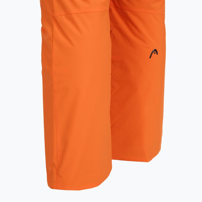 Pánske lyžiarske nohavice HEAD Supershape orange 4