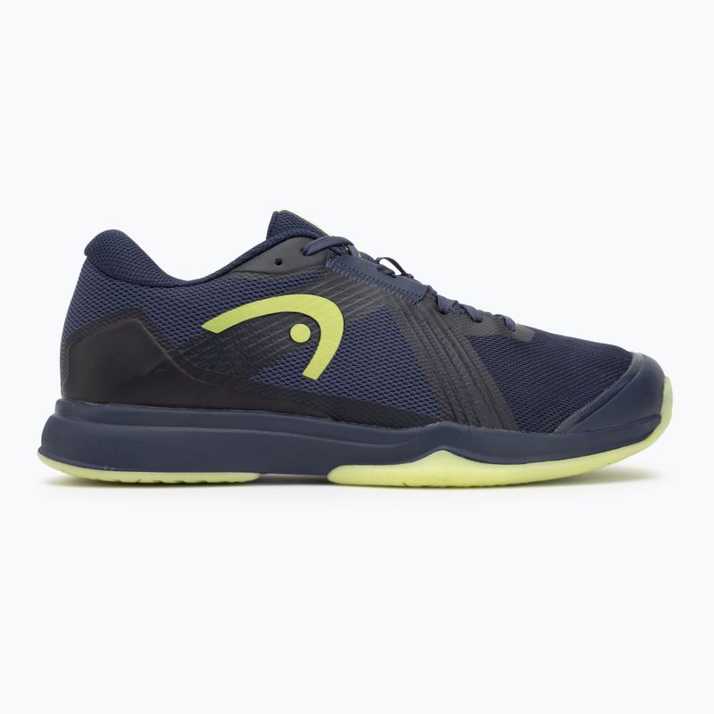 Topánky na squash HEAD Sprint Team 4.0 Indoor navy/lime 2