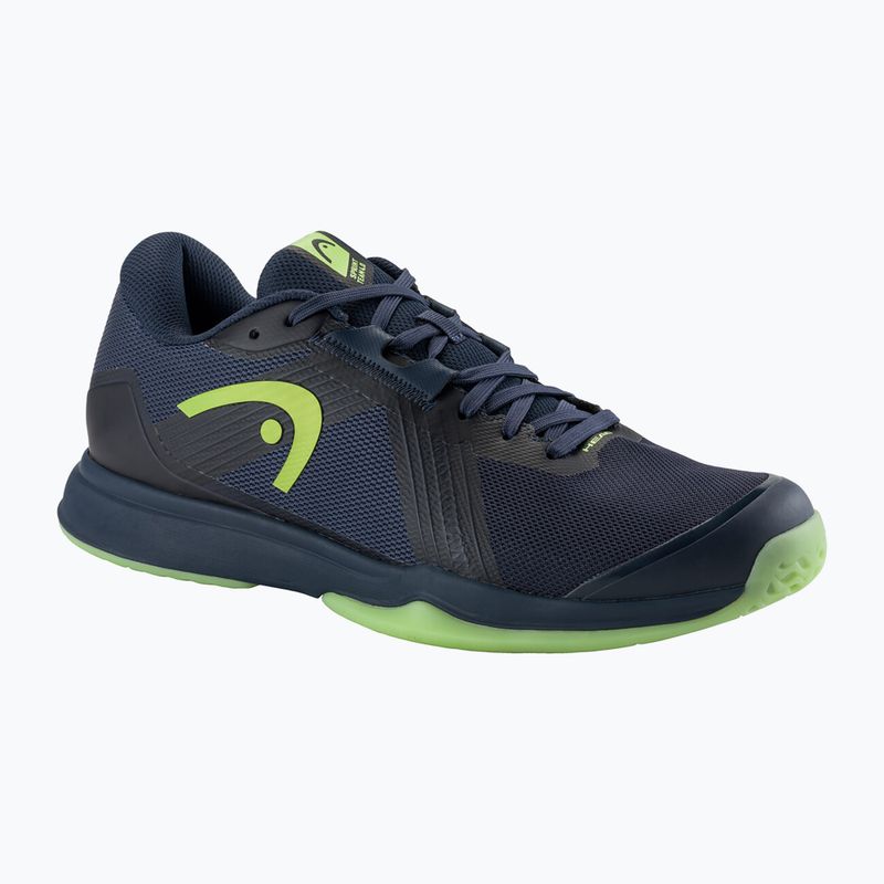 Topánky na squash HEAD Sprint Team 4.0 Indoor navy/lime