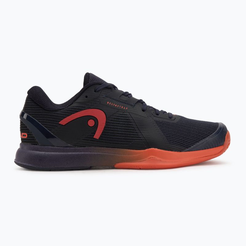 Topánky na squash HEAD Sprint Pro 4.0 Indoor dark blue/red 2