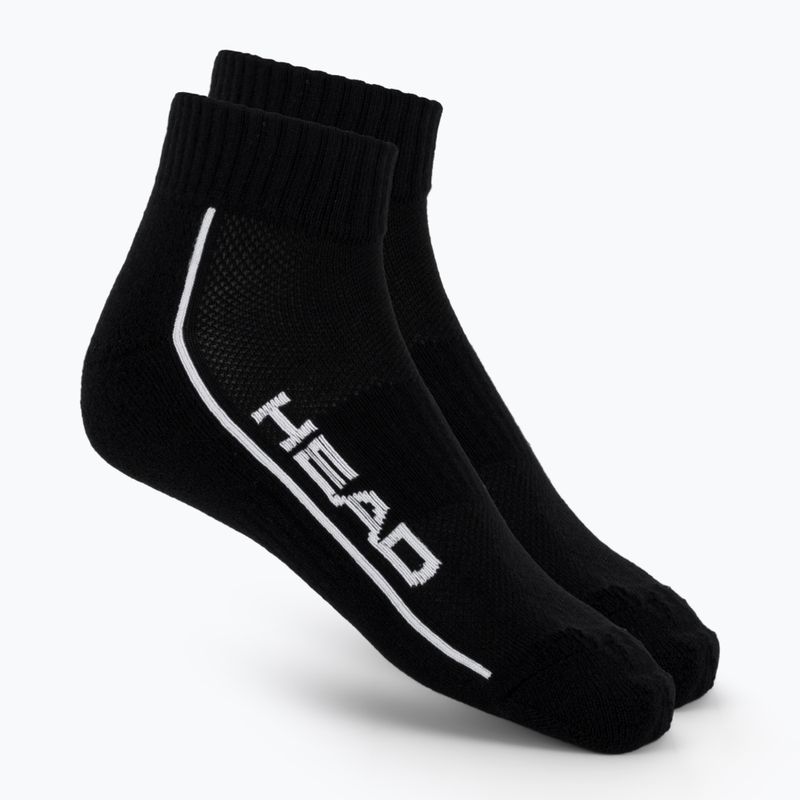 Ponožky HEAD Tennis 2P Performance Quarter 2 pairs black