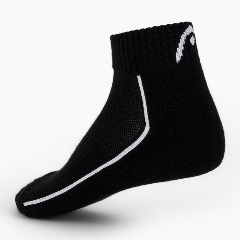 Ponožky HEAD Tennis 2P Performance Quarter 2 pairs black 2