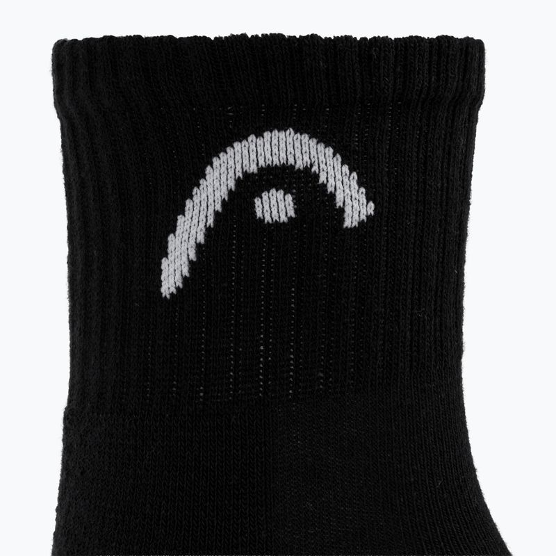 Ponožky HEAD Tennis 3P Club Short Crew 3 pairs black 3