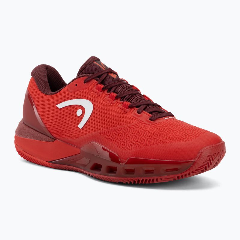 Pánske tenisové topánky HEAD Revolt Pro 5.0 Clay red/dark red