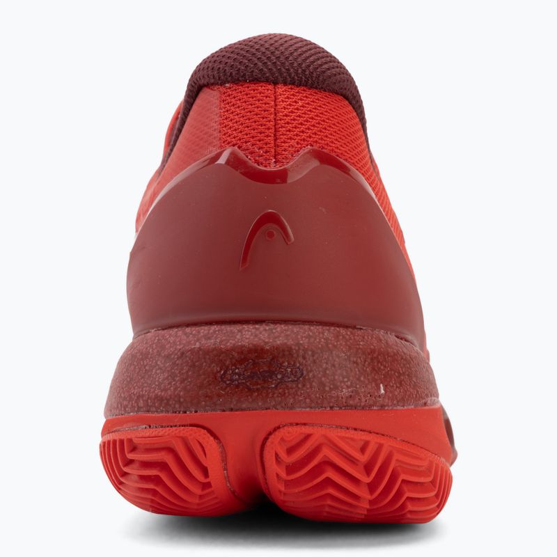 Pánske tenisové topánky HEAD Revolt Pro 5.0 Clay red/dark red 6