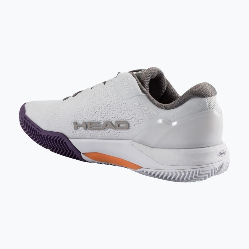 Pánske tenisové topánky  HEAD Revolt Pro 5.0 Clay light grey/purple 2