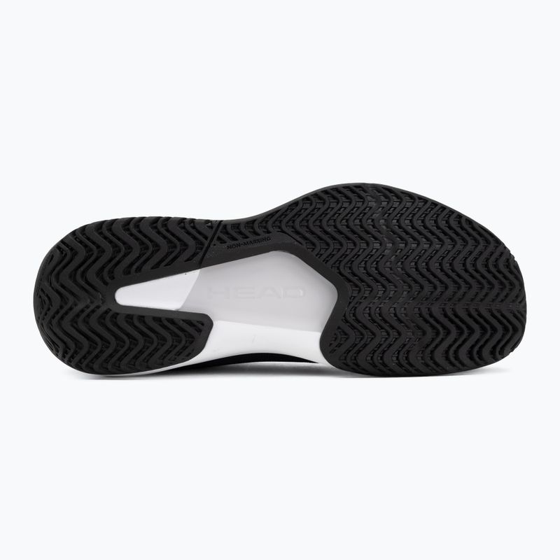 Pánske tenisové topánky  HEAD Revolt Court 5.0 black/white 4