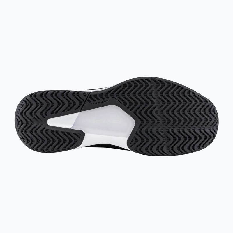 Pánske tenisové topánky  HEAD Revolt Court 5.0 black/white 3