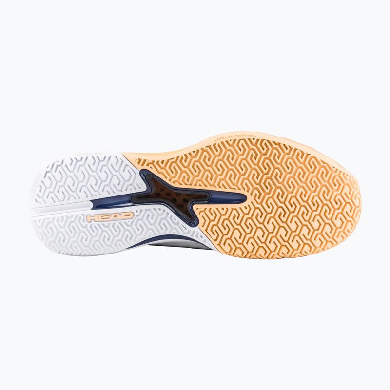 Dámske tenisové topánky  HEAD Revolt Pro 5.0 white/apricot 3