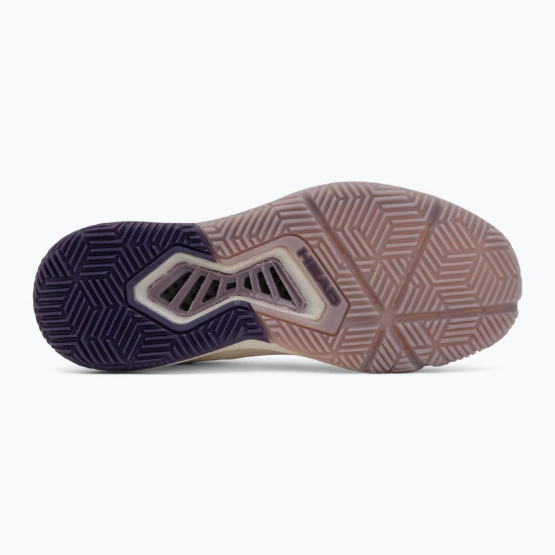 Dámske topánky na padel HEAD Motion Pro 1.5 chalk white/purple 4