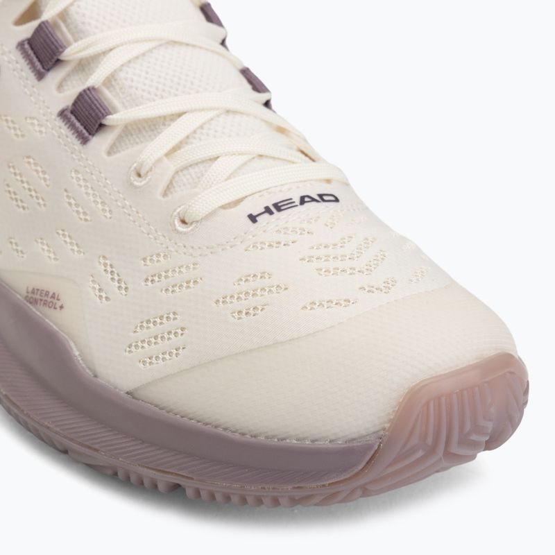 Dámske topánky na padel HEAD Motion Pro 1.5 chalk white/purple 7