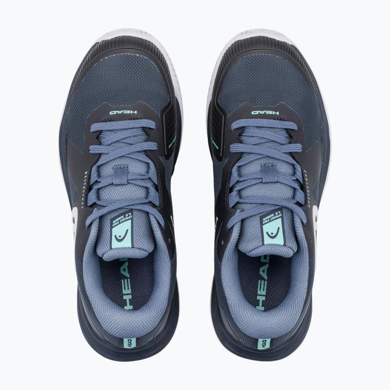 Detské tenisové topánky HEAD Sprint Pro 4.0 Jr red/dark red 4