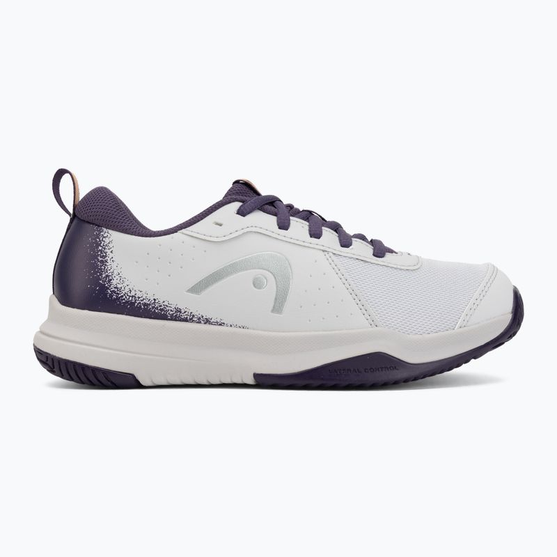 Detské tenisové topánky HEAD Sprint Court 4.0 light grey/purple 2