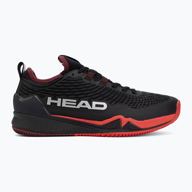 Pánske tenisové topánky  HEAD Endure Pro Clay black/red 2
