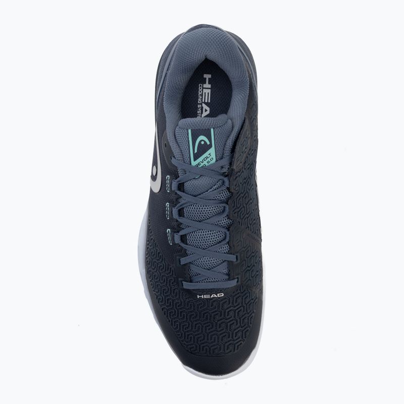 Pánske tenisové topánky  HEAD Revolt Pro 5.0 blueberry/teal 5