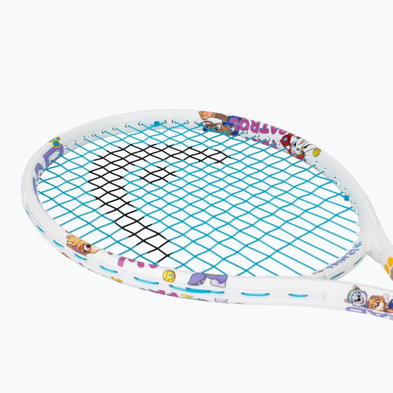 Detská tenisová raketa HEAD Paw 21 biela 5
