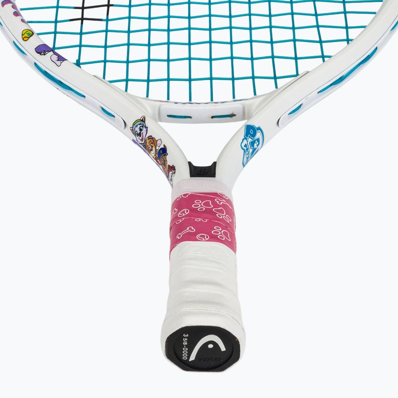 Detská tenisová raketa HEAD Paw 17 biela 3