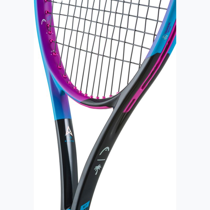 Tenisová raketa HEAD Radical MP Palm Tree Crew 2025 blue purple 6