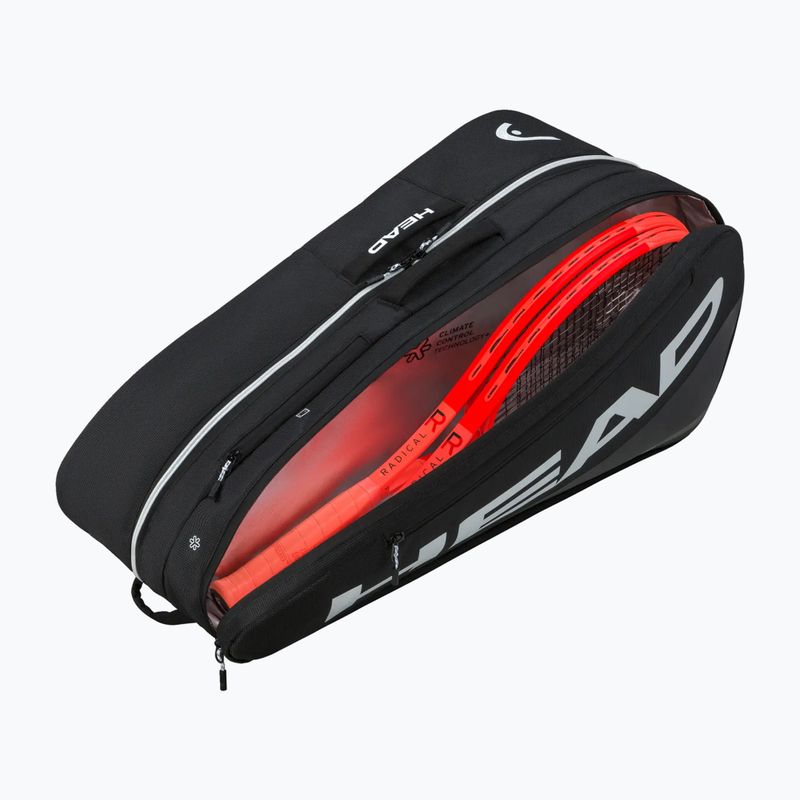 Tenisová taška HEAD Tour Racquet Bag L 65 l black 4