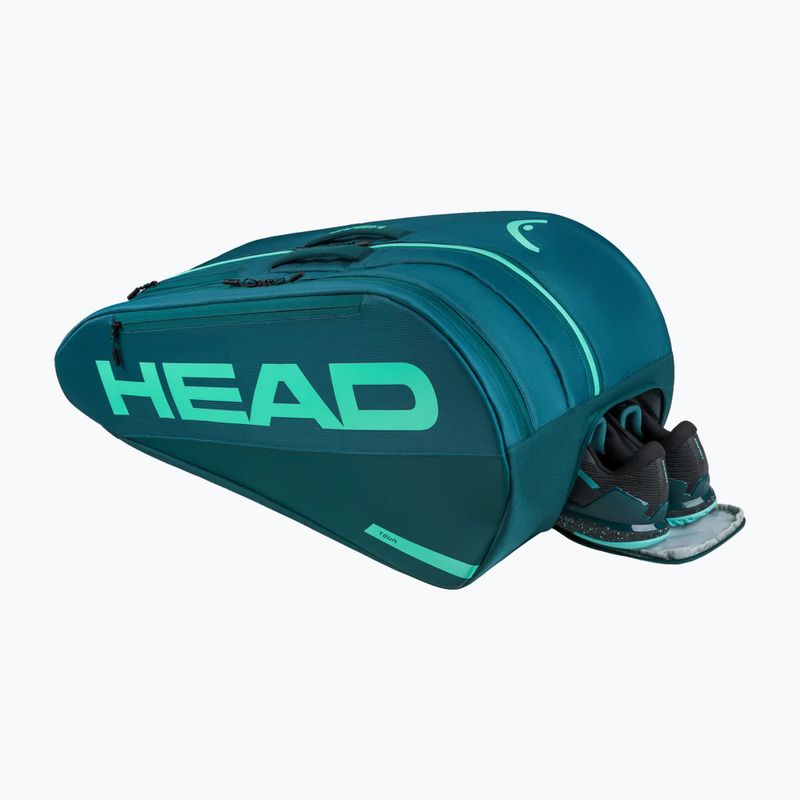 Tenisová taška HEAD Tour Racquet Bag L 65 l green 4