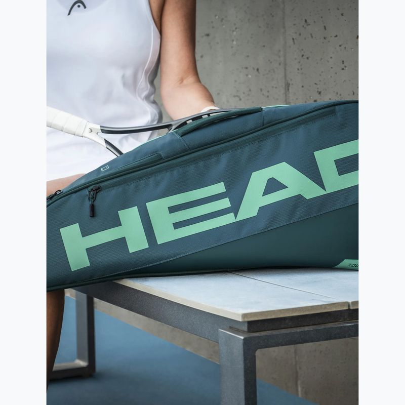 Tenisová taška HEAD Tour Racquet Bag S 30 l green 4