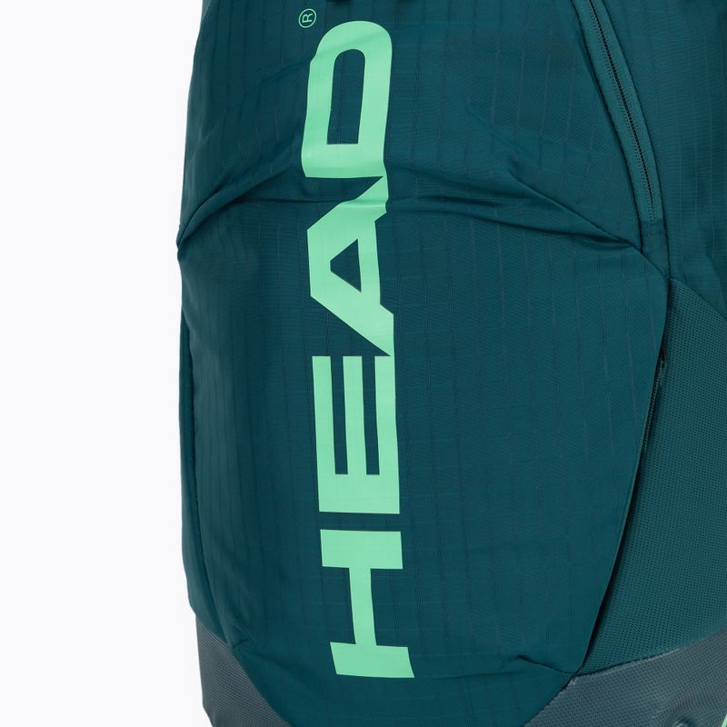 Tenisový batoh HEAD Tour Racqpack green 4