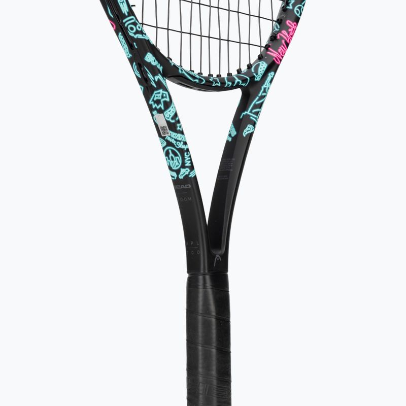 Tenisová raketa HEAD Boom MP L Neon 2025 černá/modrá 4