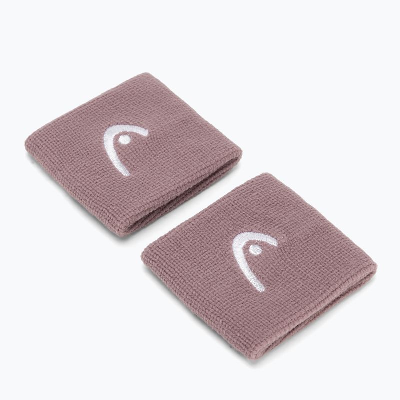 Potítka HEAD Wristband 2.5" 2 ks. dirty lilac 2