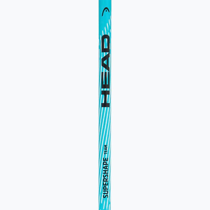 Detské lyžiarske palice HEAD Supershape Team Adjustable Jr white/black/speedblue 2