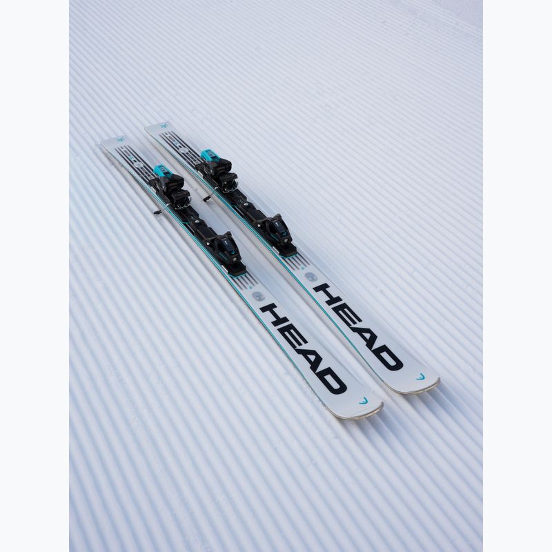 Zjazdové lyže + viazanie HEAD WC Rebels e-SL RP EVO 14 + Freeflex 14 GW white/black 2