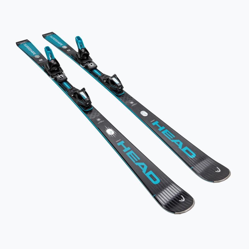 Zjazdové lyže + viazanie HEAD Supershape e-Speed SW BB-PR + Protector Evo PR 13 GW black/blue 2