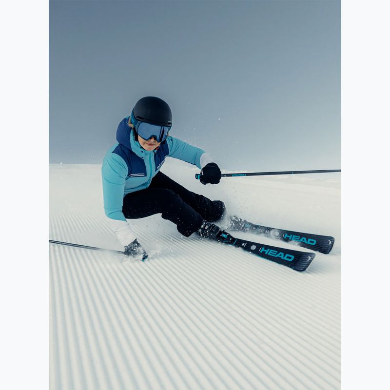 Zjazdové lyže + viazanie HEAD Supershape e-Speed SW BB-PR + Protector Evo PR 13 GW black/blue 5