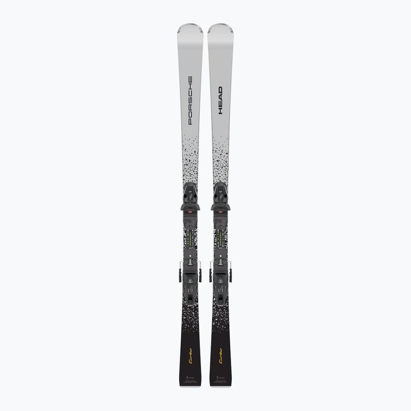Zjazdové lyže + viazanie HEAD Porsche 7 Series SW BB-PR + Protector Evo PR 13 GW grey/black 2